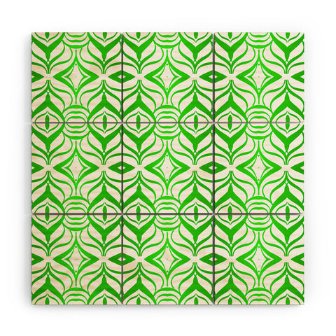 Lisa Argyropoulos Retro Spring Wood Wall Mural