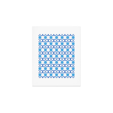 Lisa Argyropoulos Retrocity In Blue Sky Art Print