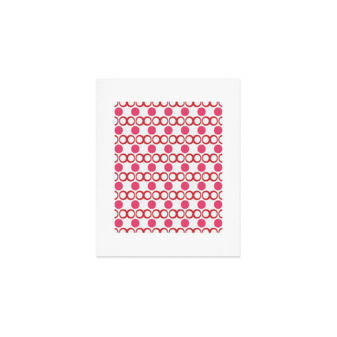 Lisa Argyropoulos Retrocity In Cranberry Art Print