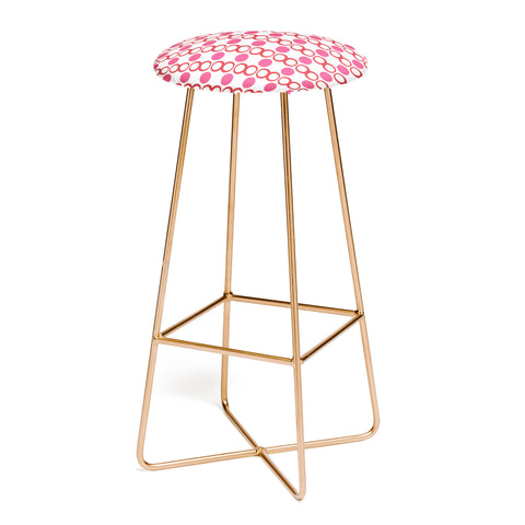 Lisa Argyropoulos Retrocity In Cranberry Bar Stool