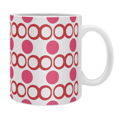 Lisa Argyropoulos Retrocity In Cranberry Coffee Mug