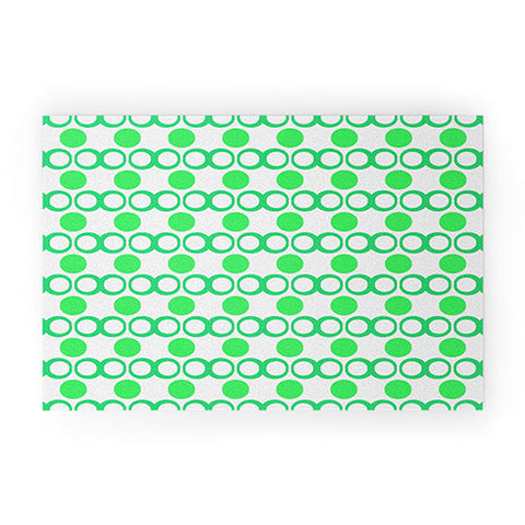 Lisa Argyropoulos Retrocity In Spearmint Welcome Mat