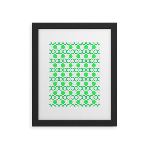 Lisa Argyropoulos Retrocity In Spearmint Framed Art Print