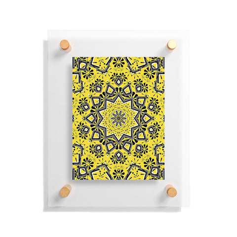 Lisa Argyropoulos Retroscopic In Lemon Floating Acrylic Print