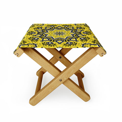 Lisa Argyropoulos Retroscopic In Lemon Folding Stool