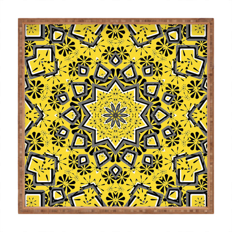 Lisa Argyropoulos Retroscopic In Lemon Square Tray