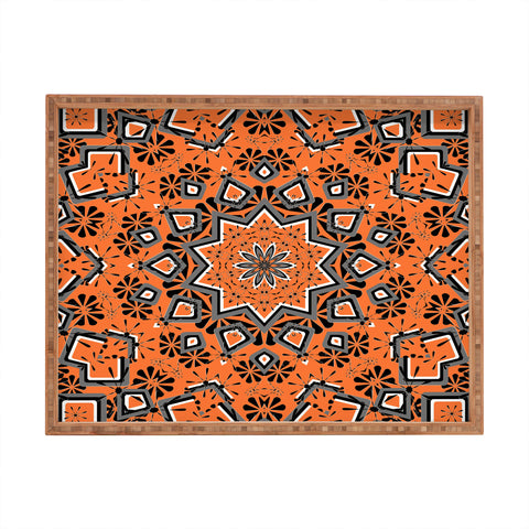 Lisa Argyropoulos Retroscopic In Sunset Rectangular Tray