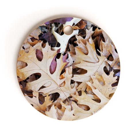 Lisa Argyropoulos Rustic Autumn Cutting Board Round