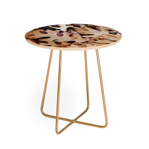 Lisa Argyropoulos Rustic Autumn Round Side Table