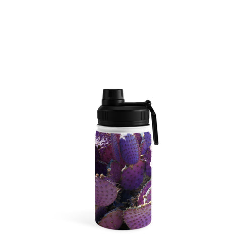 Lisa Argyropoulos Rustic Purple Pancake Cactus Water Bottle