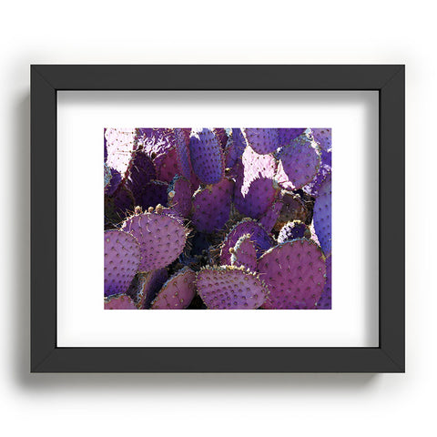 Lisa Argyropoulos Rustic Purple Pancake Cactus Recessed Framing Rectangle