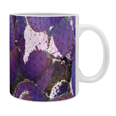 Lisa Argyropoulos Rustic Purple Pancake Cactus Coffee Mug