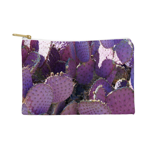 Lisa Argyropoulos Rustic Purple Pancake Cactus Pouch