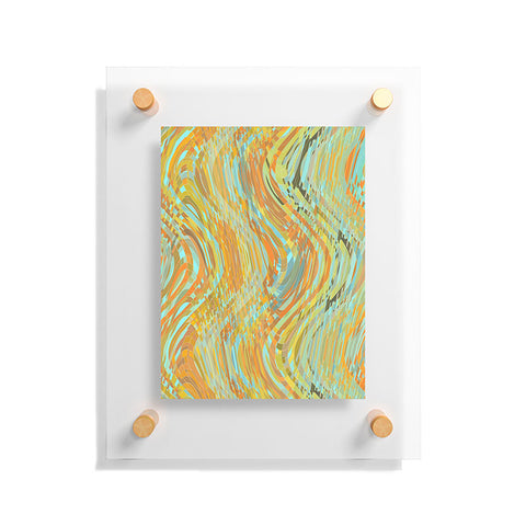 Lisa Argyropoulos Rustic Waves Floating Acrylic Print