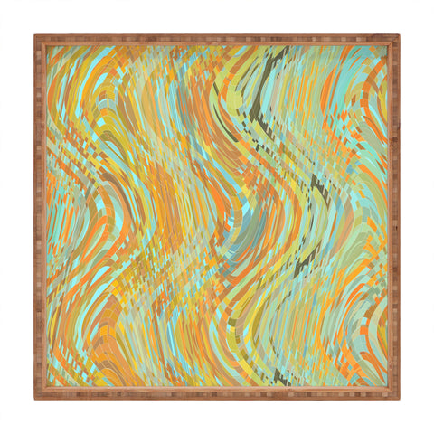 Lisa Argyropoulos Rustic Waves Square Tray