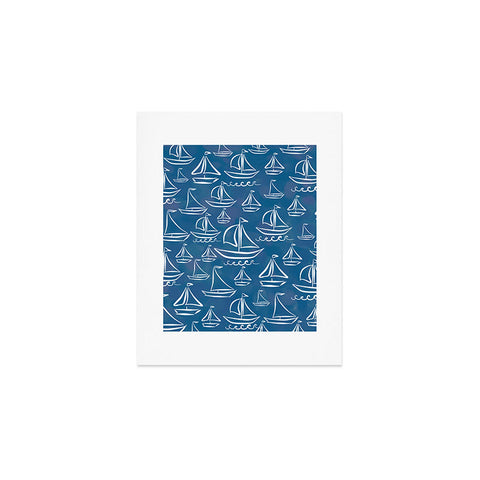 Lisa Argyropoulos Sail Away Blue Art Print