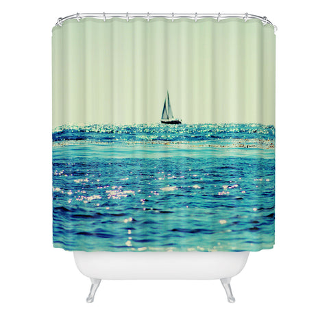 Lisa Argyropoulos Sailin Shower Curtain