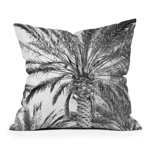 Lisa Argyropoulos San Diego Palms Throw Pillow