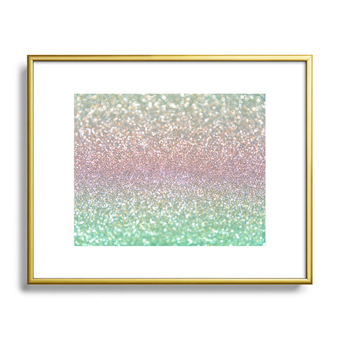 Lisa Argyropoulos Sea Mist Shimmer Metal Framed Art Print