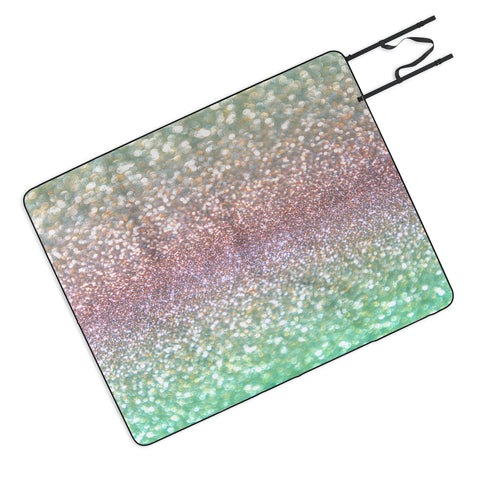 Lisa Argyropoulos Sea Mist Shimmer Picnic Blanket