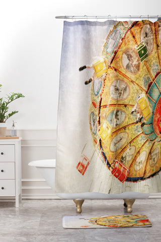 Lisa Argyropoulos Sea Swings Shower Curtain And Mat