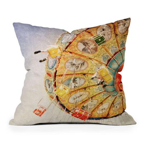 Lisa Argyropoulos Sea Swings Throw Pillow