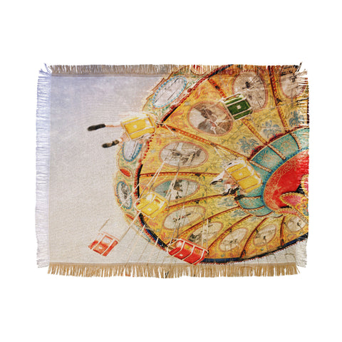 Lisa Argyropoulos Sea Swings Throw Blanket