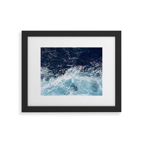 Lisa Argyropoulos Sea Swish Framed Art Print