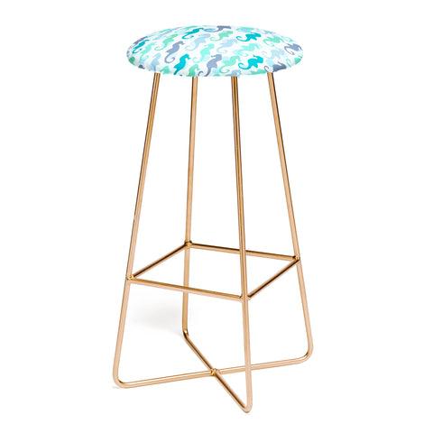 Lisa Argyropoulos Seahorses And Bubbles Bar Stool
