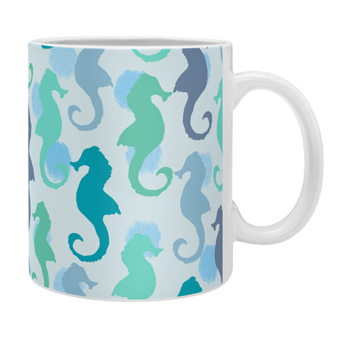 Lisa Argyropoulos Seahorses And Bubbles Coffee Mug