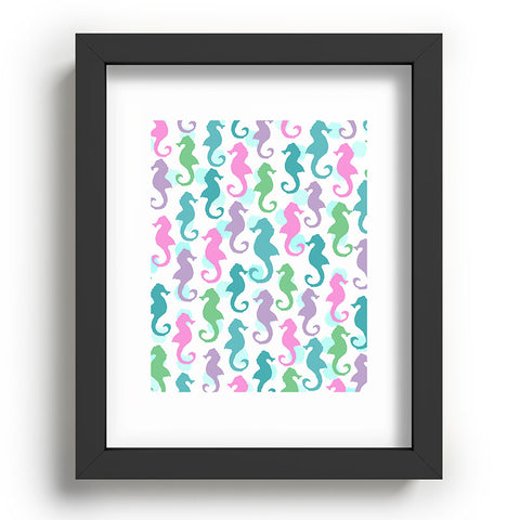 Lisa Argyropoulos Seahorses and Bubbles Spring Recessed Framing Rectangle