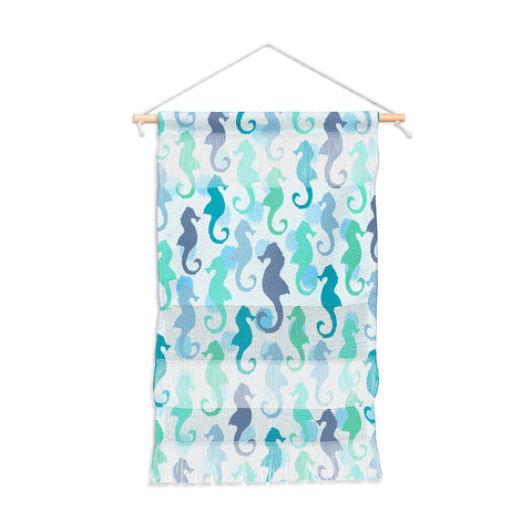 Lisa Argyropoulos Seahorses And Bubbles Wall Hanging Portrait