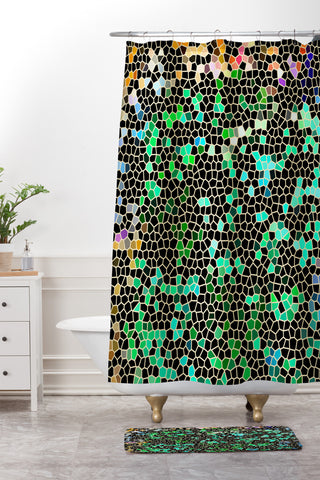 Lisa Argyropoulos Seekers Shower Curtain And Mat