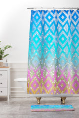 Lisa Argyropoulos Shades Shower Curtain And Mat