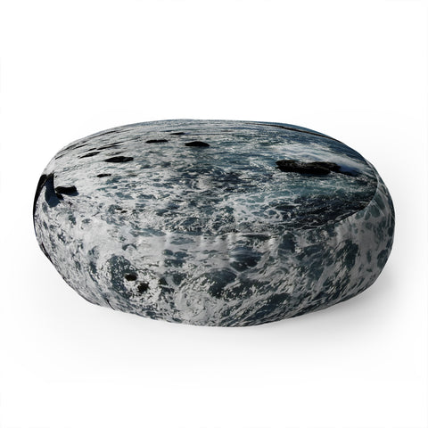 Lisa Argyropoulos Shimmering Mazatlan Sea Floor Pillow Round