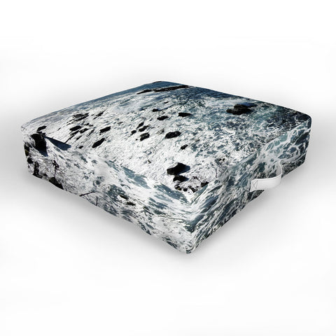 Lisa Argyropoulos Shimmering Mazatlan Sea Outdoor Floor Cushion