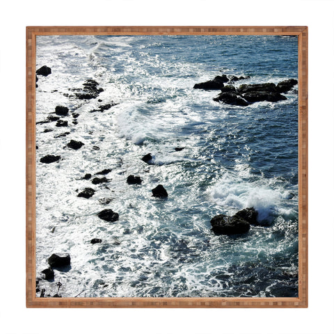 Lisa Argyropoulos Shimmering Mazatlan Sea Square Tray