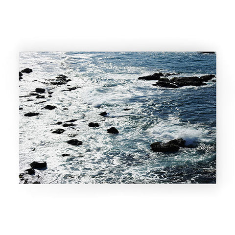 Lisa Argyropoulos Shimmering Mazatlan Sea Welcome Mat