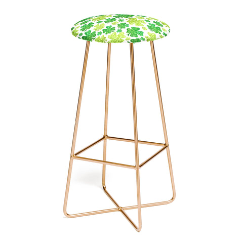 Lisa Argyropoulos Shimmering Shamrocks Bar Stool
