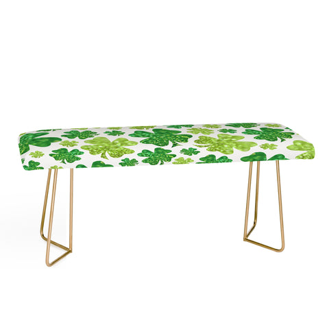 Lisa Argyropoulos Shimmering Shamrocks Bench