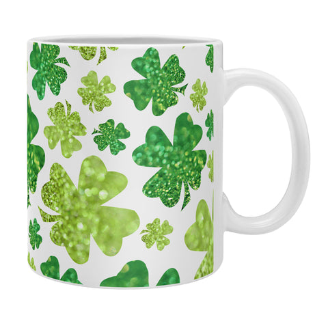 Lisa Argyropoulos Shimmering Shamrocks Coffee Mug