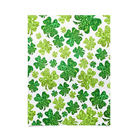 Lisa Argyropoulos Shimmering Shamrocks Poster