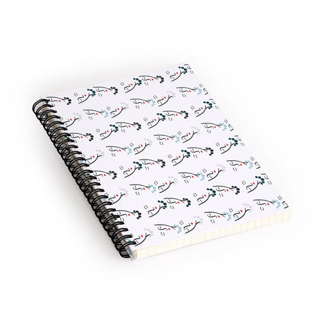 Lisa Argyropoulos Simple She Coordinate Spiral Notebook