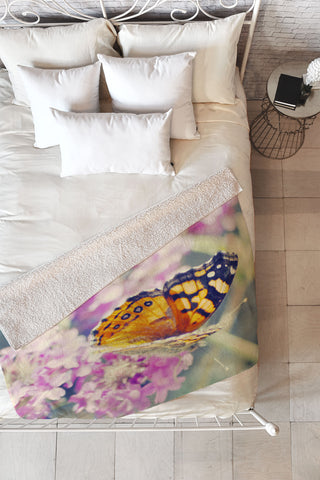 Lisa Argyropoulos Simplicity Fleece Throw Blanket