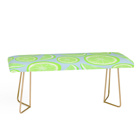 Lisa Argyropoulos Simply Lime Blue Bench