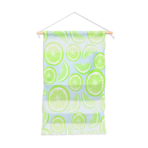 Lisa Argyropoulos Simply Lime Blue Wall Hanging Portrait