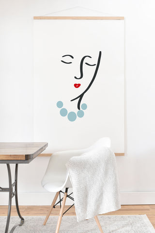 Lisa Argyropoulos Simply She Art Print And Hanger