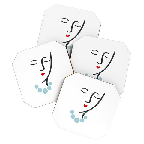 Lisa Argyropoulos Simply She Coaster Set