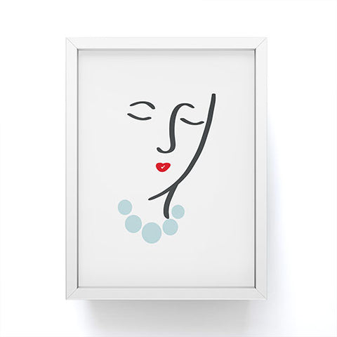 Lisa Argyropoulos Simply She Framed Mini Art Print