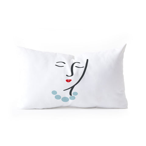 Lisa Argyropoulos Simply She Oblong Throw Pillow